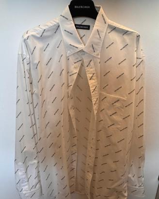 Camicia bianca Balenciaga