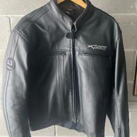 Giubbotto in pelle da  moto