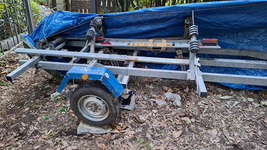 Rimorchio da trasporto barche max 600 kg