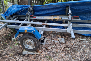 Rimorchio da trasporto barche max 600 kg