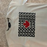 felpa senza capuccio dsquared