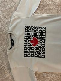 felpa senza capuccio dsquared