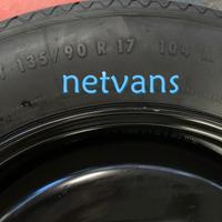 Ruotino di scorta per DACIA DUSTER 135/90 R17+kit