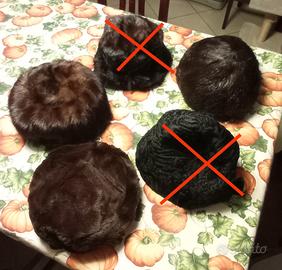 cappelli pelliccia vera e non