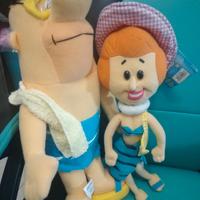 The Flintstones coppia rara 2004 peluche