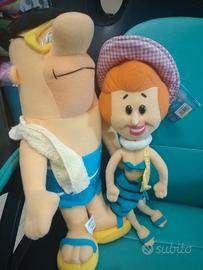 The Flintstones coppia rara 2004 peluche