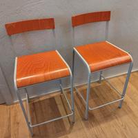 Coppia di sgabelli da cucina 