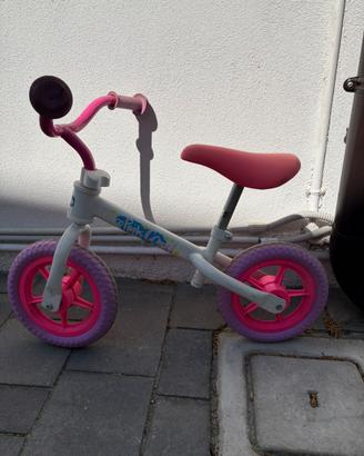 Bicicletta senza pedali per bambina