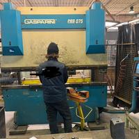 Piegatrice Gasparini 2 mt x 75 ton 4 assi