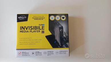 Decoder  Digitale Terrestre HD DVT2 Invisibile