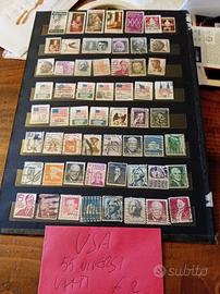 Francobolli USAe altre nazioni 