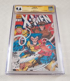 Marvel X-MEN #4 CGC 9.6 (1992) Firmato da Jim Lee