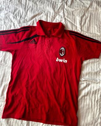 AC Milan Adidas Polo Training 2009 maglia vintage