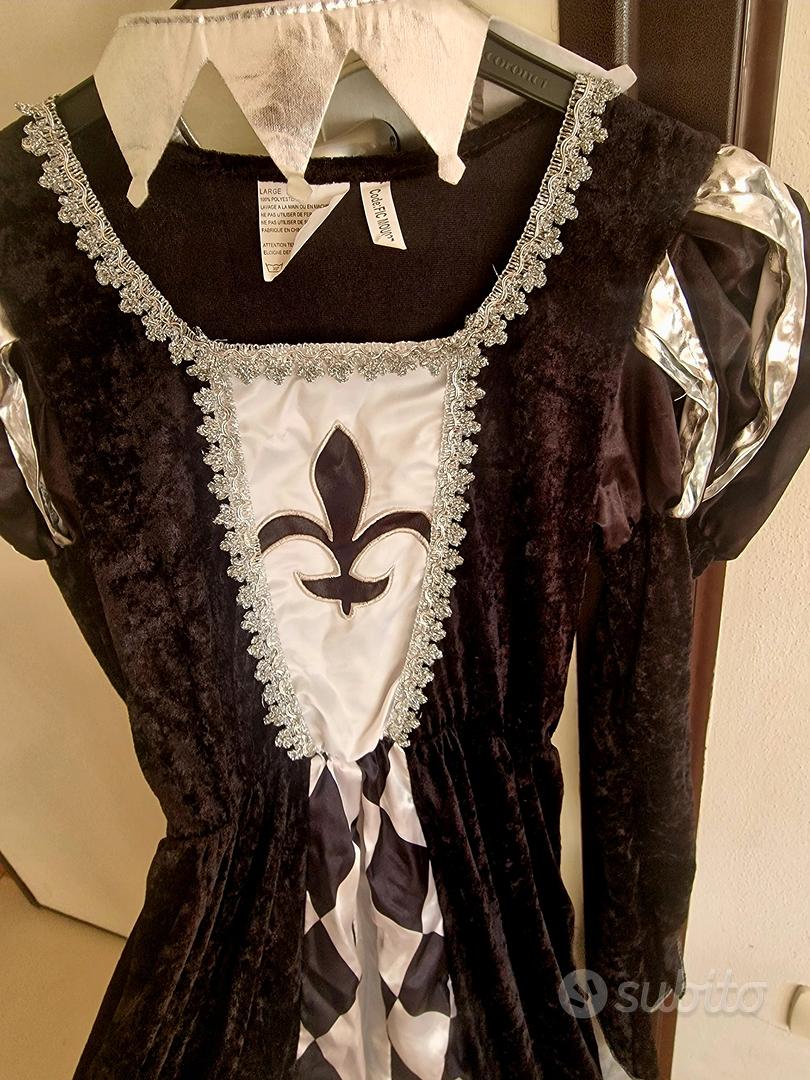 Vestito Carnevale bimba regina medievale - Abbigliamento e Accessori In  vendita a Udine