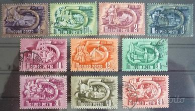 Francobolli Ungheria - Magyar Posta s. Eves Terv -