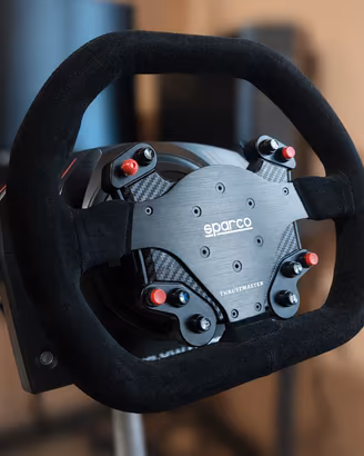 Simulatore di guida, volante, THRUSTMASTER
