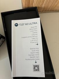 Motorola Razr 60 Ultra nuovo