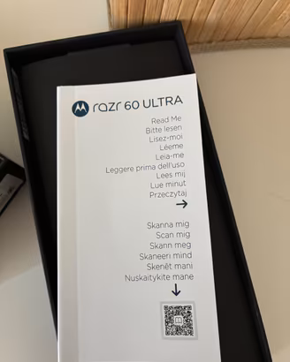 Motorola Razr 60 Ultra nuovo