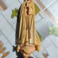 Antica statuina Madonna Cm 15