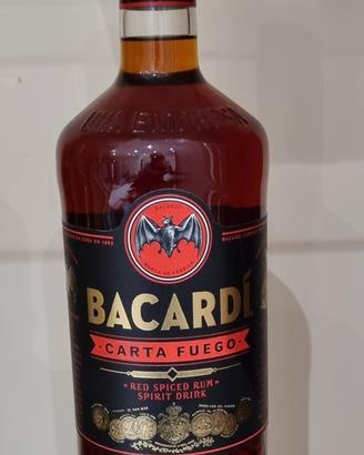 Bacardi carta fuego rum