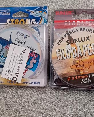 2 bobine x pesca sportiva