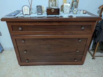 Comò (P48 L113 H84) + 2 comodini (P48 L57 H62)