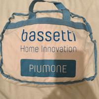 Piumone lettino culla Bassetti 100% piumino 