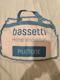 Piumone lettino culla Bassetti 100% piumino 