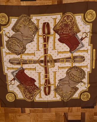 hermes foulard autentico 