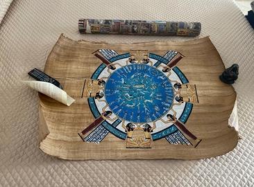 Papiro egiziano nuovo con certificato di garanzia