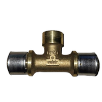 Raccordo a T Pressfitting Valsir Femmina