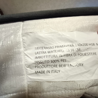 Rete con doghe larghe e materassi