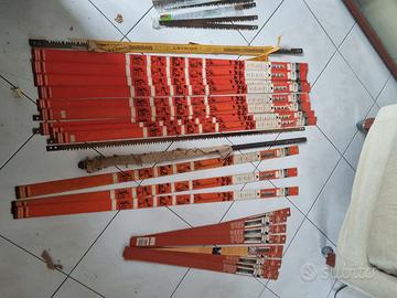 VECCHIE LAME PER SEGHE D'ARCO 