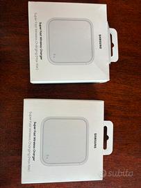 2 Caricatori Wireless Samsung Bianchi