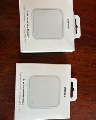 2 Caricatori Wireless Samsung Bianchi