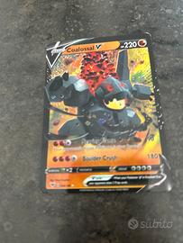 Carta Pokemon Coalossal V originale