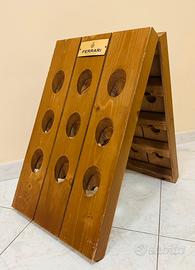 Espositore Porta bottiglie Ferrari Trento.