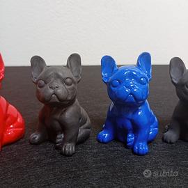 Scultura BULLDOG in pietra fatte a mano