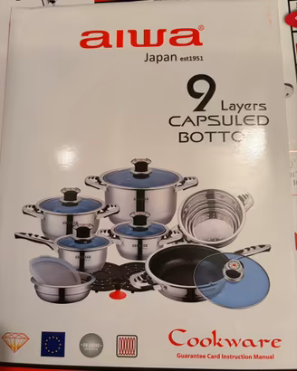 Aiwa set pentole 16 pezzi