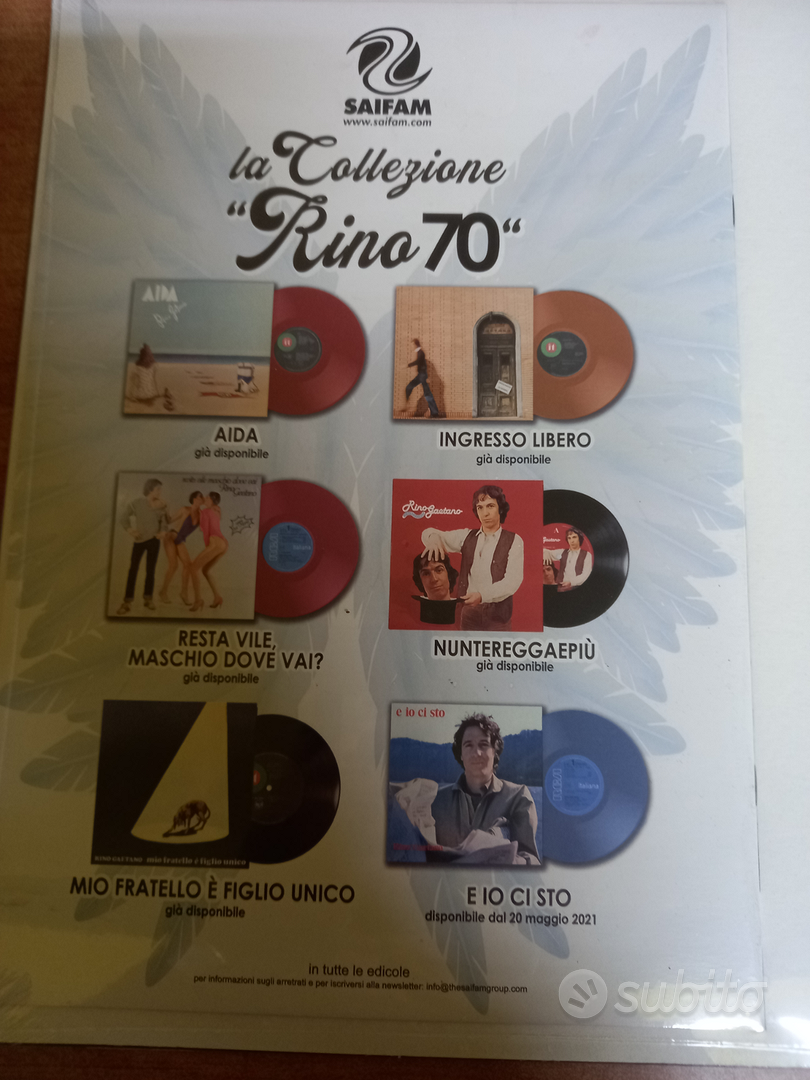 Rino Gaetano rivista + vinile