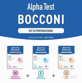 Libri AlphaTest Bocconi (3 libri)