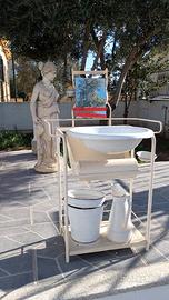 Portacatini Lavatoi in ferro antico