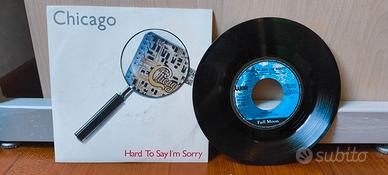 CHICAGO disco vinile 45 giri SORRY Sonny Twice 80