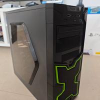 case PC gaming + alimentatore+
lettore dvd