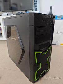 case PC gaming + alimentatore+
lettore dvd