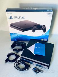 PlayStation 4 Slim 500 GB + 6 Giochi + Accessori