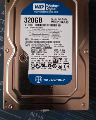HDD da 320 