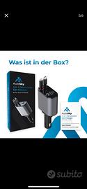 AutoSky Caricabatterie smartphone usb c- Lightning