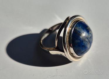Anello Argento e Lapislazzulo