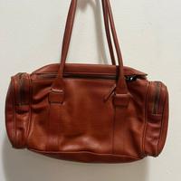 Borsa Calvin Klein in vera pelle color cuoio